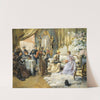 Le Gouter Au Salon Du Peintre by Madeleine-Jeanne Lemaire