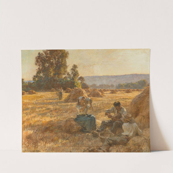 Le Goûter des moissonneurs (1902) by Léon Augustin Lhermitte