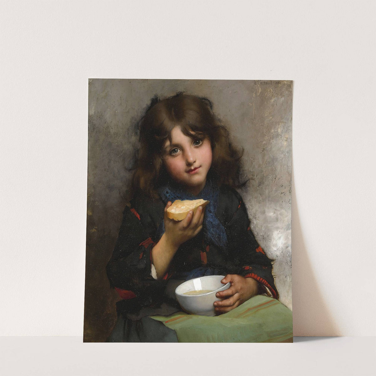 Le Goûter (1880) by Léon-Jean-Basile Perrault