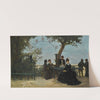 Le goûter sur la terrace by Gustave Maincent