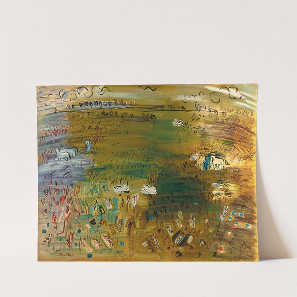 Le Grand champ de blé (1933) by Raoul Dufy