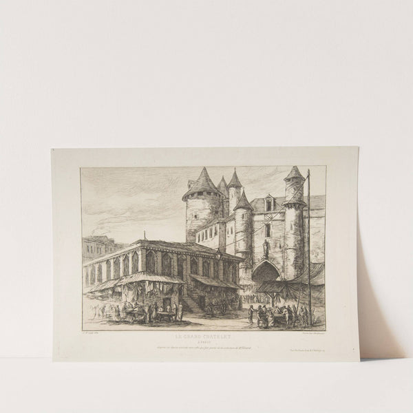 Le Grand Châtelet (1861) by Charles Meryon