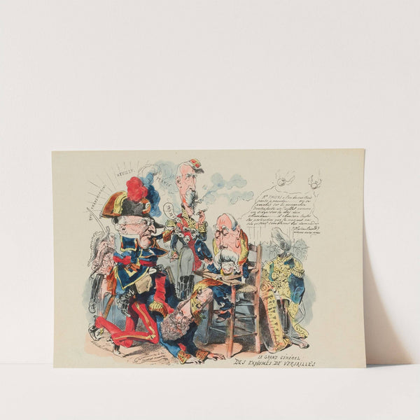 Le grand généraldes exhumés de Versailles (19th Century) by Victor Coindre