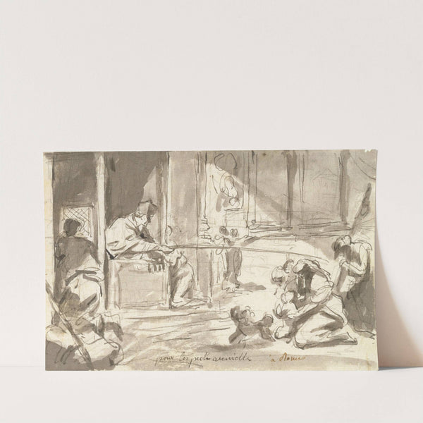 Le Grand Pénitencier by Augustin Pajou