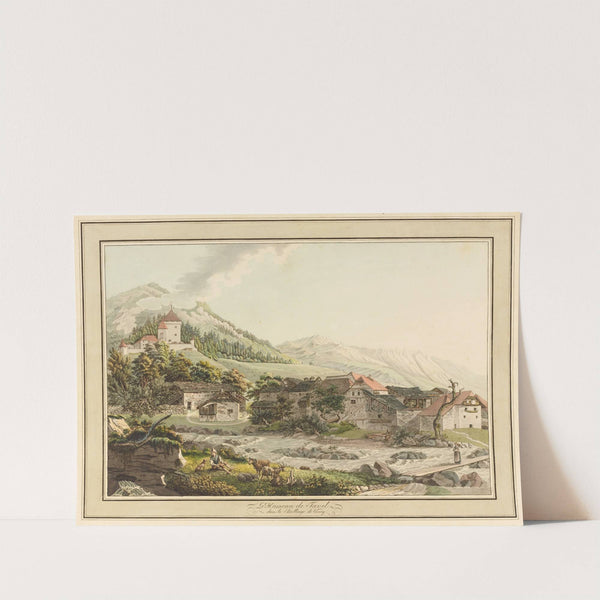Le Hameau de Tavel dans le Bailliage de Vevey by Pierre Samuel Louis Joyeux