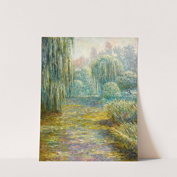 Le jardin à Giverny by Blanche Hoschedé-Monet