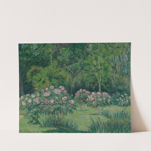 Le jardin à Giverny by Blanche Hoschedé-Monet