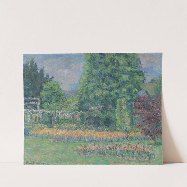 Le Jardin À Giverny by Blanche Hoschedé-Monet