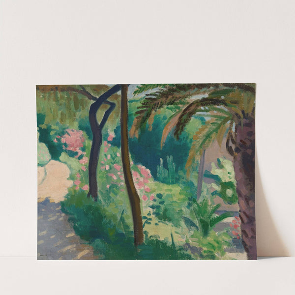 Le jardin à l’Estaque (1919) by Albert Marquet