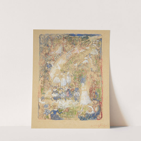 Le jardin d’amour (1910-1915) by James Ensor