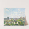 Le Jardin Des Tuileries Et Le Pavillon De Flore, Matin, Printemps (1900) by Camille Pissarro