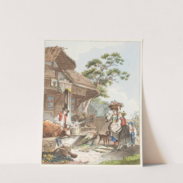 Le jeu d’eau rustique by Sigmund Freudenberger