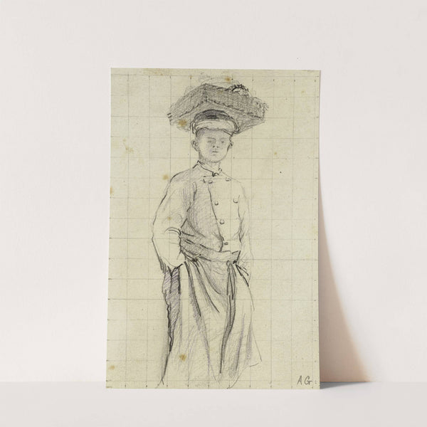 Le jeune livreur by Arthur-Joseph Gueniot