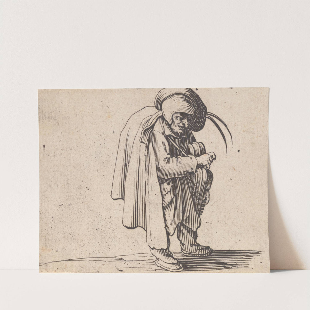 Le jouer de vielle by Jacques Callot
