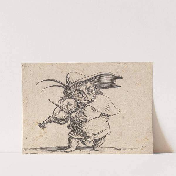 Le joueur de violon by Jacques Callot