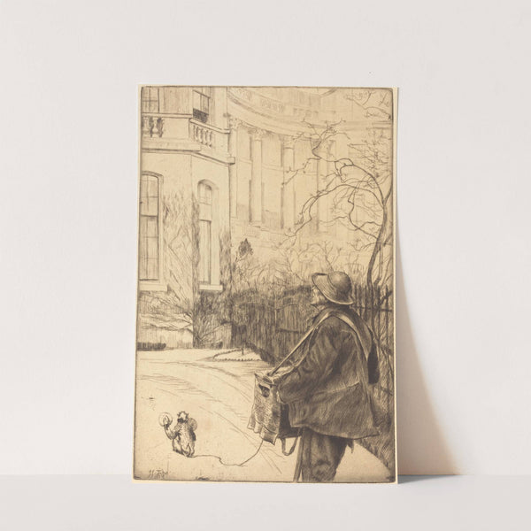 Le joueur d’orgue (The Organ Grinder) (1878) by James Tissot