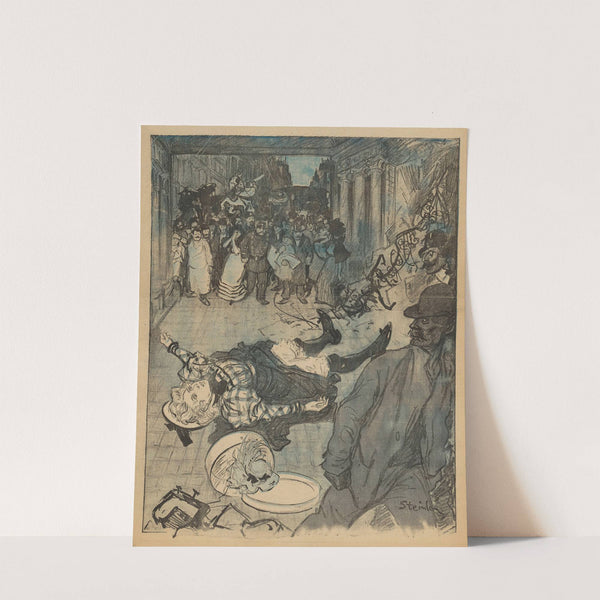 Le Journal. Paris grand roman inédit par Emile Zola (1897) by Théophile Alexandre Steinlen