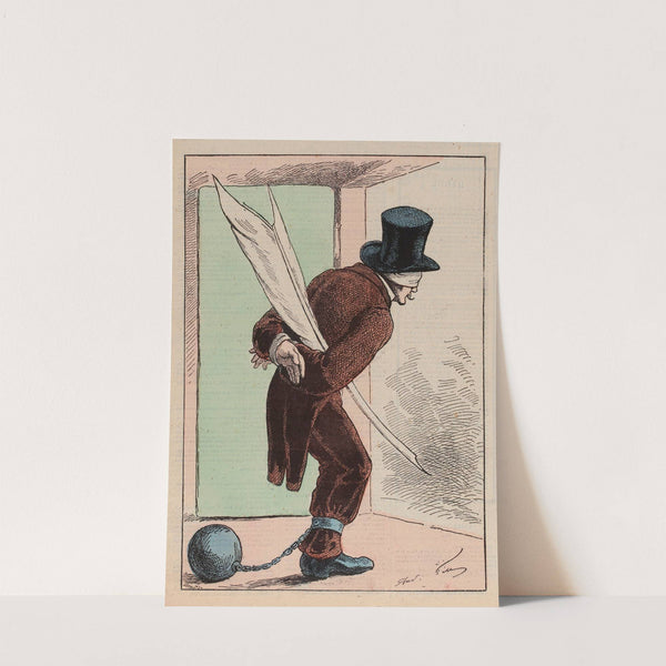 Le journalisme de l’avenir (1875) by André Gill