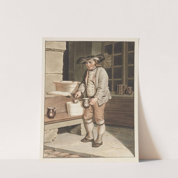 Le Laitier Bernois by Gottfried Mind