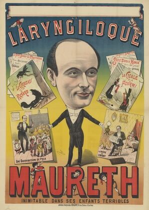 Le laryngiloque Maureth, inimitable dans ses enfants terribles (1888)