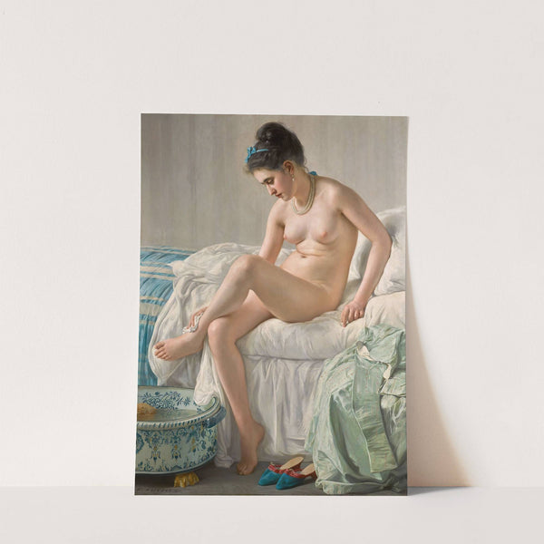 Le Lever by Jules-Émile Saintin