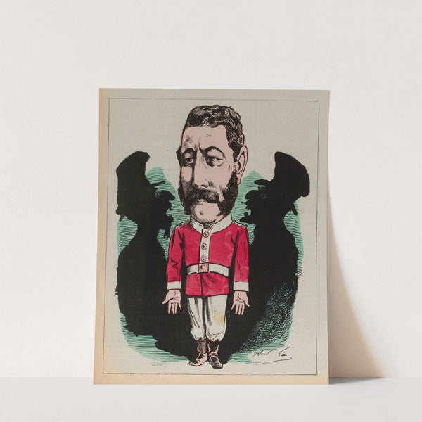 Le lieutenant Carey (1879) by André Gill