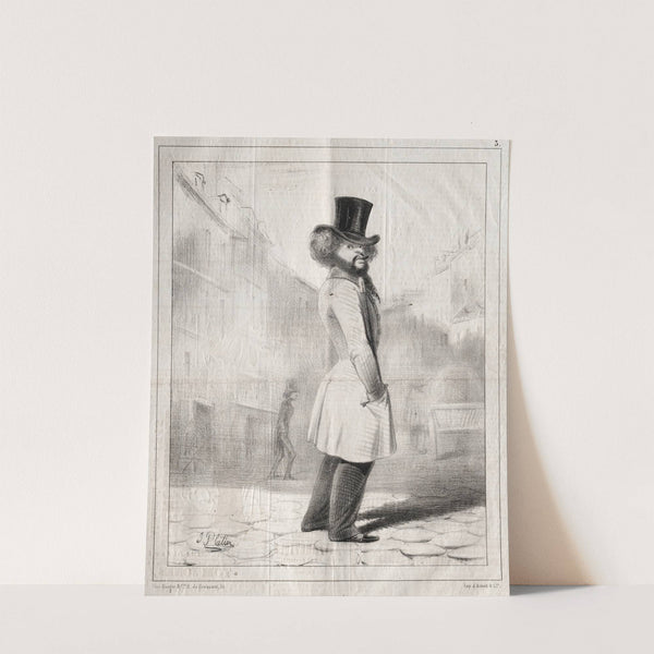 Le Lion de bas étage (c. 1840s) by Jules Platier