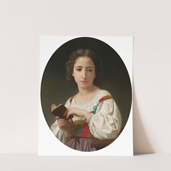Le Livre D’heures (1867) by William Bouguereau