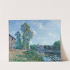 Le Loing À Moret, En Été (1891) by Alfred Sisley