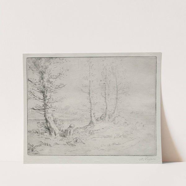 Le long de la rive (c. 1857–1911) by Alphonse Legros