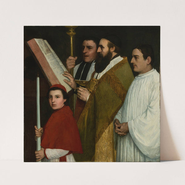 Le lutrin (1865) by Alphonse Legros