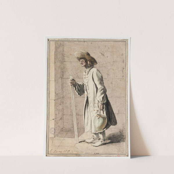 Le maçon, nº10 by Edmé Bouchardon