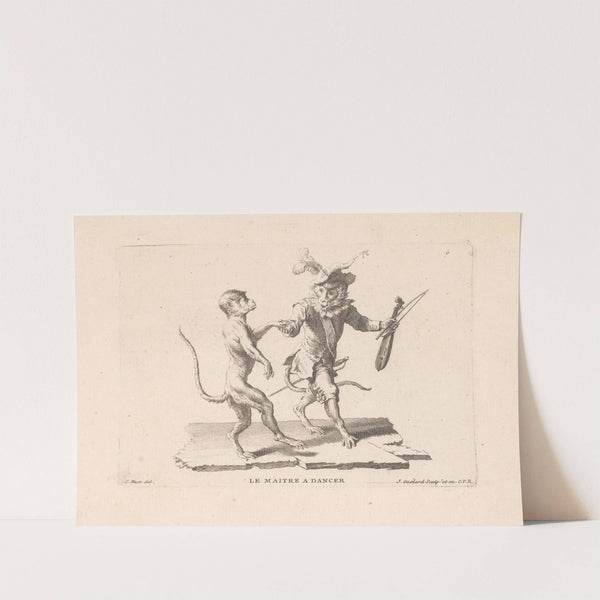 Le Maître à dancer (1733-1792) by Jean Baptiste Guélard