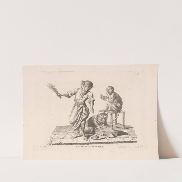 Le Maître d’ecole (1733-1792) by Jean Baptiste Guélard