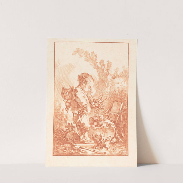 Le Maraudeur (The Thief) (c. 1769) by Gilles Demarteau the Elder