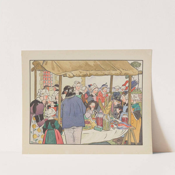 Le marchand de bonbons (1913) by Jordic