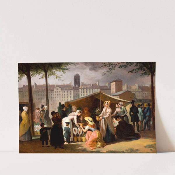 Le Marché aux fleurs by Jean-François Demay