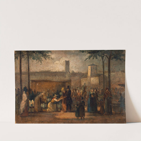 Le Marché aux fleurs by Jean-François Demay