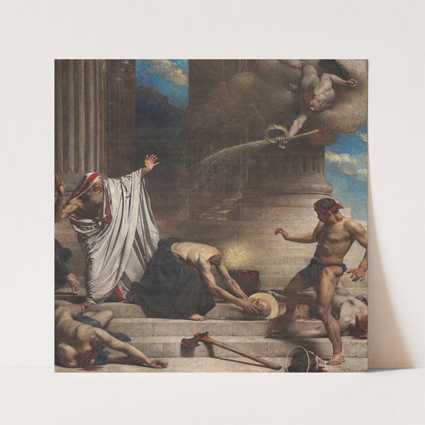 Le Martyre de saint Denis (1885) by Léon Bonnat