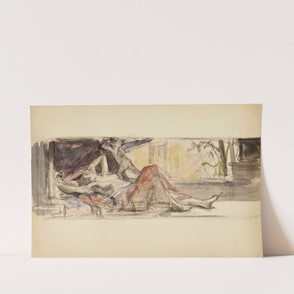 Le matin by Léon François Comerre