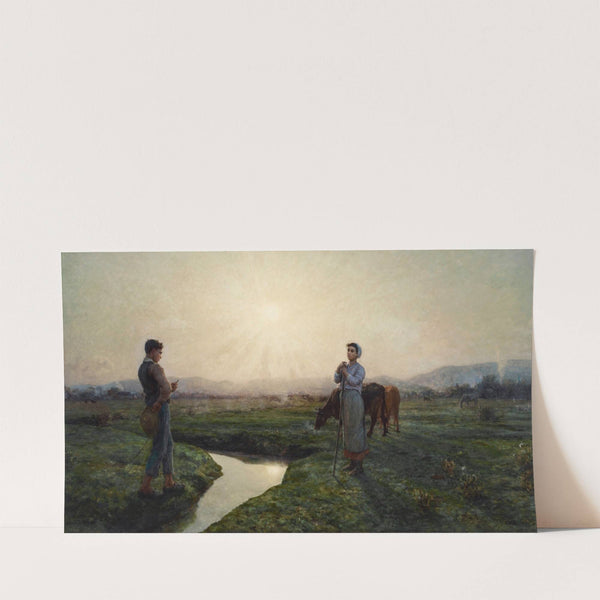 Le matin (1883) by Jules Breton