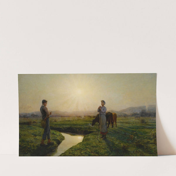 Le Matin (1883) by Jules Breton