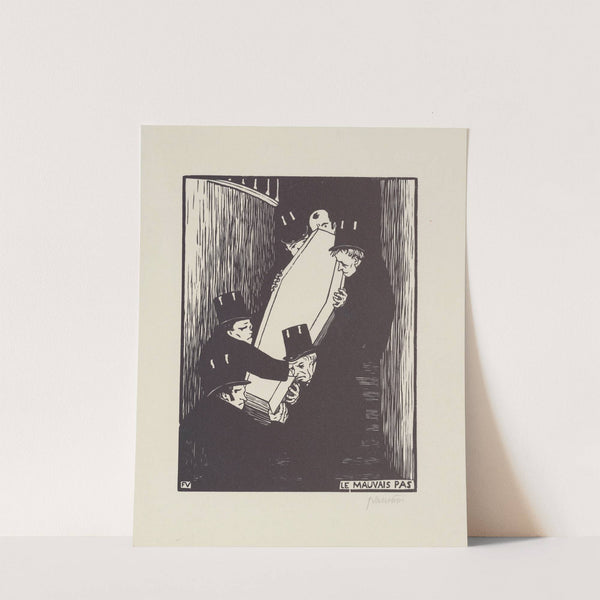 Le mauvais pas (1893) by Félix Vallotton