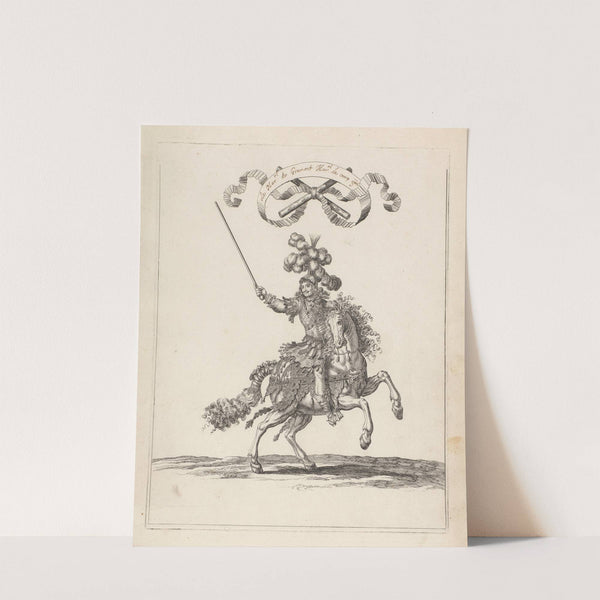 Le Mchal de Gramõt, Mchal de camp (1670) by François Chauveau