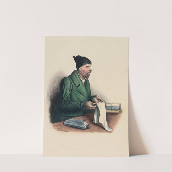 Le Md. de bonnets de coton by Charles-Joseph Traviès de Villers