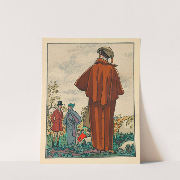 Le ‘Meet’ (The Encounter) (1913) by Pierre Brissaud