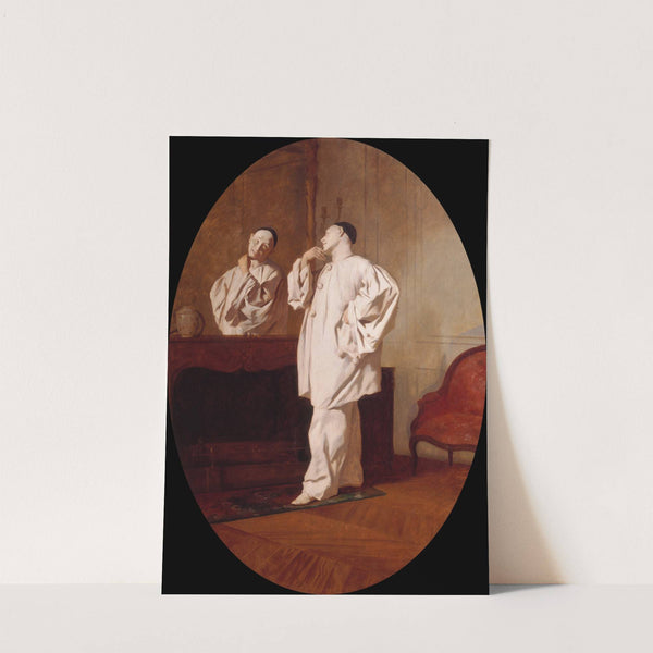 Le Mime Charles Deburau (1829-1873), en costume de Pierrot (1850) by Jean Pezous