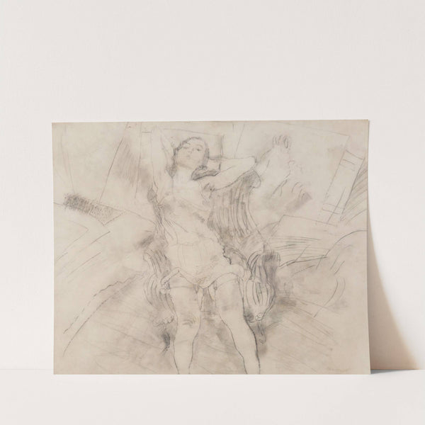 Le modèle blond by Jules Pascin