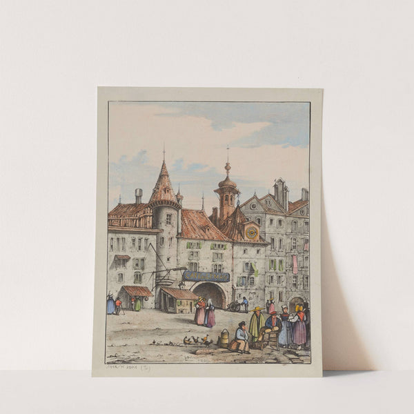 Le Molard by Samuel Prout