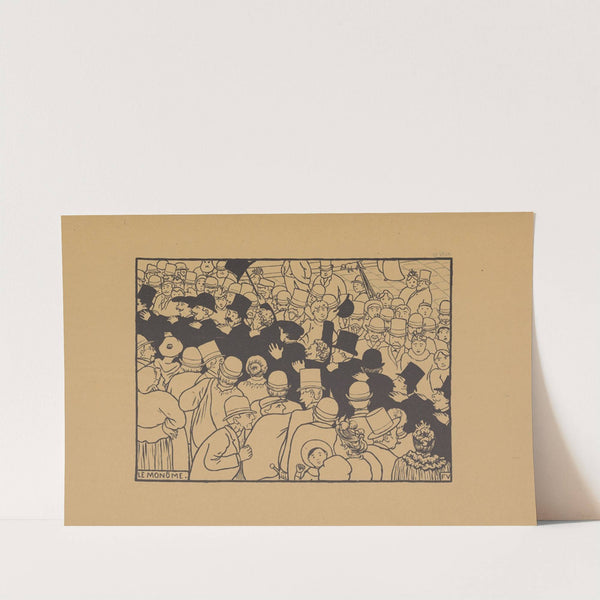 Le Monôme (1894) by Félix Vallotton